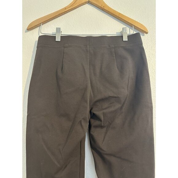 Eileen Fisher Women's Stretch Pull-On Pants, Size XSmall, Straight Leg, Brown - Picture 8 of 10